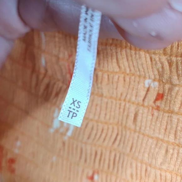 Free People Lana Floral Smocked Blouse - Picture 9 of 11